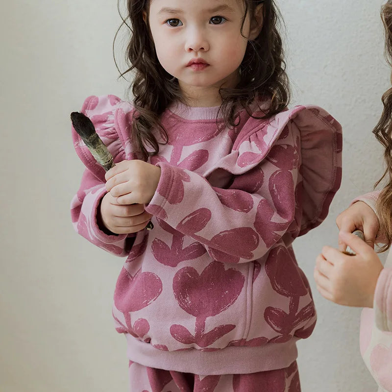 Sweet Flower Fleece Trackset