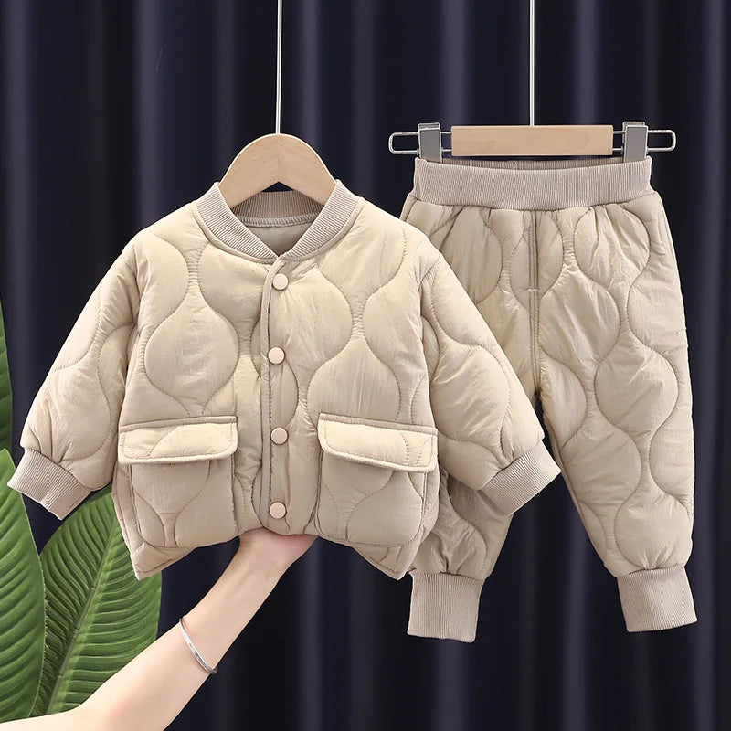 Winter Boys Coat And Pants Set