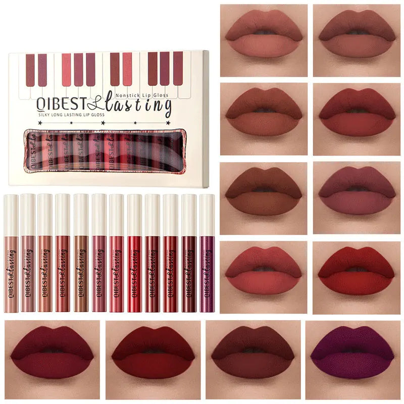Waterproof Matte Lipstick Set