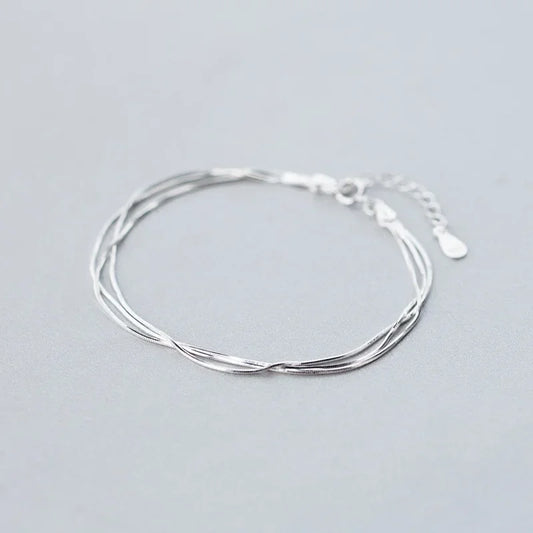 Simple Layer Bracelets
