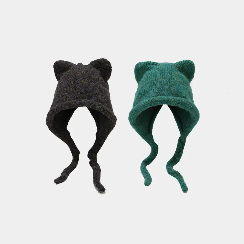 Winter Strap Cap Beanies