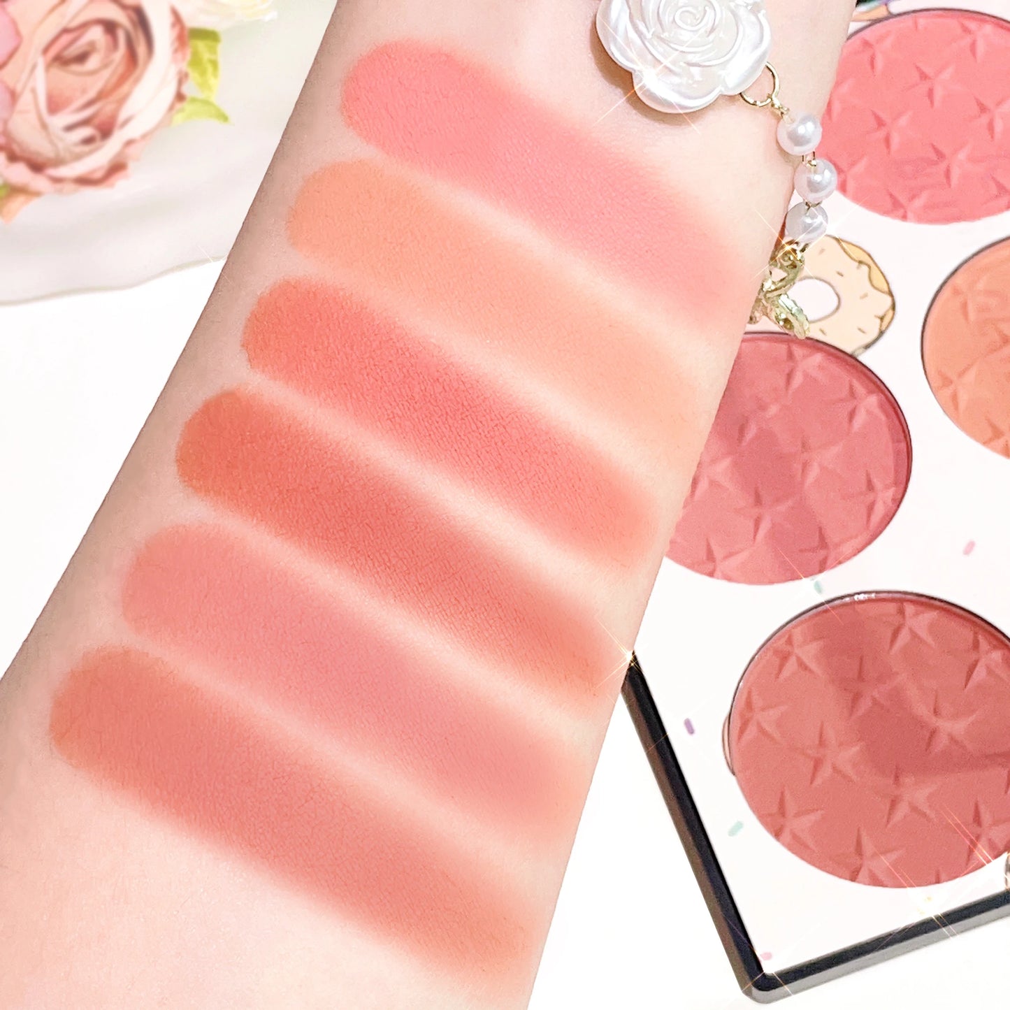 6 Colour Blush Palette