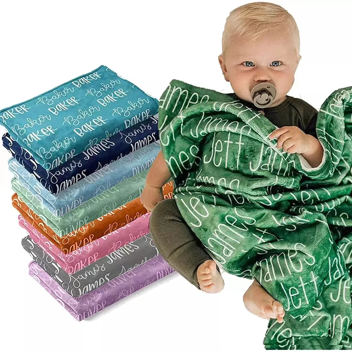 Personalised Name Blanket