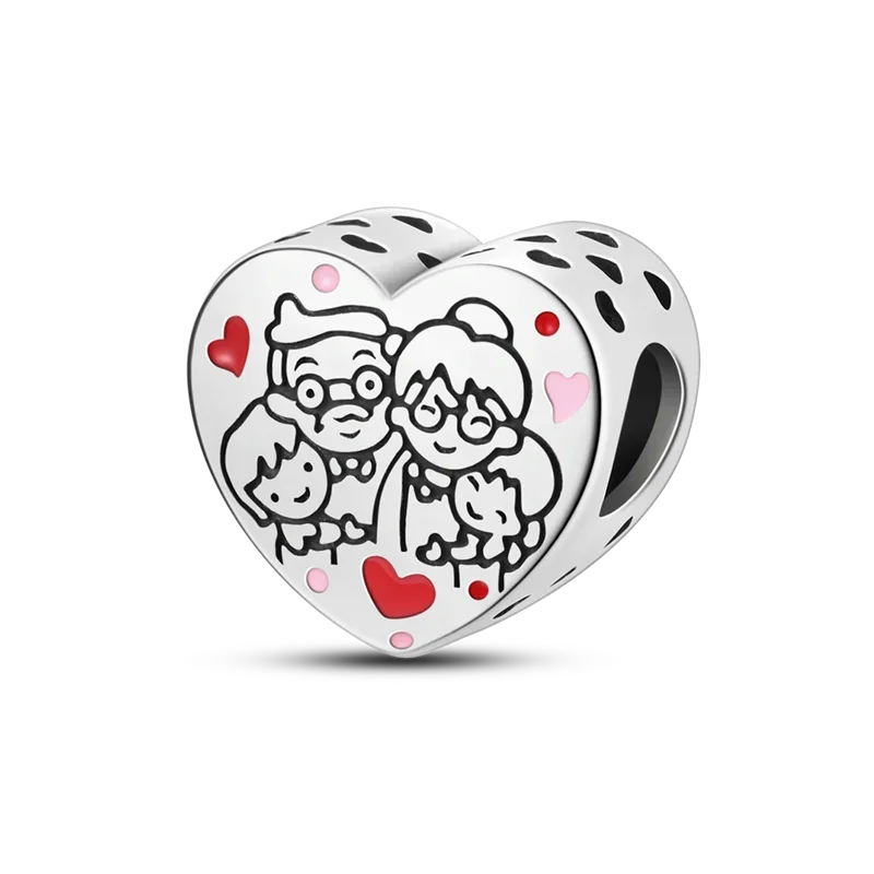 925 Sterling Silver Mothers Day Bracelet Charms