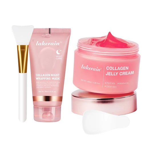 Collagen Jelly Cream & Night Peel Off Mask