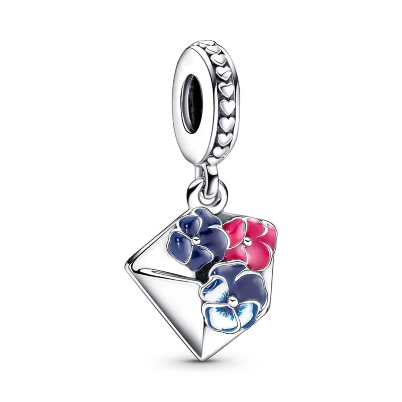 Pink Flowers Series Cherry Blossom Charms