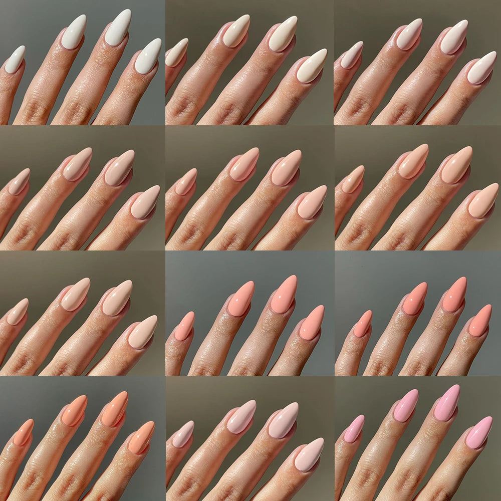 360pcs Solid Colour Fake Nails