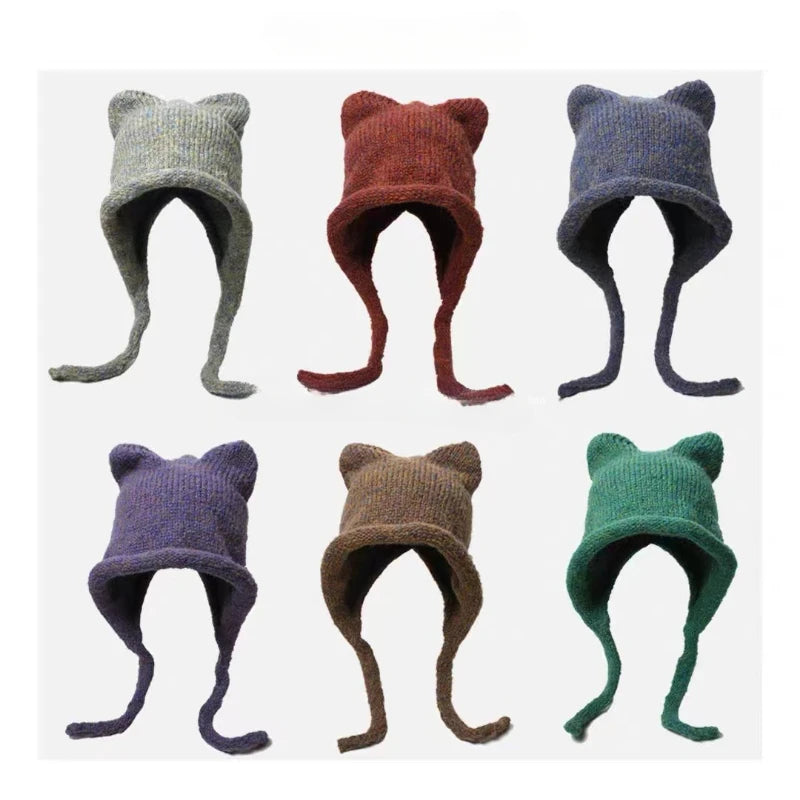 Winter Strap Cap Beanies