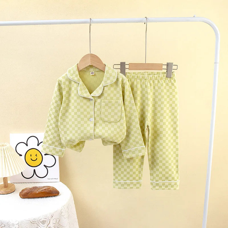 Kids Long Sleeve Pajamas