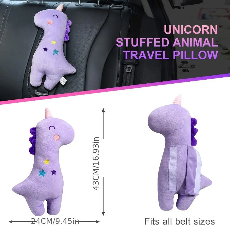 Animal Seat Belt Cover Pillow