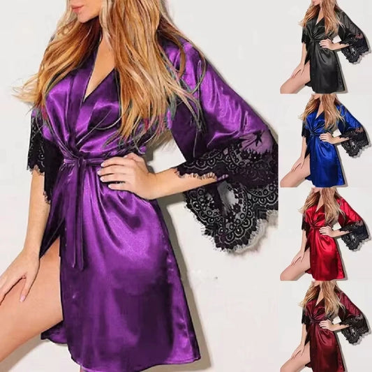 Women Lace Night Gown
