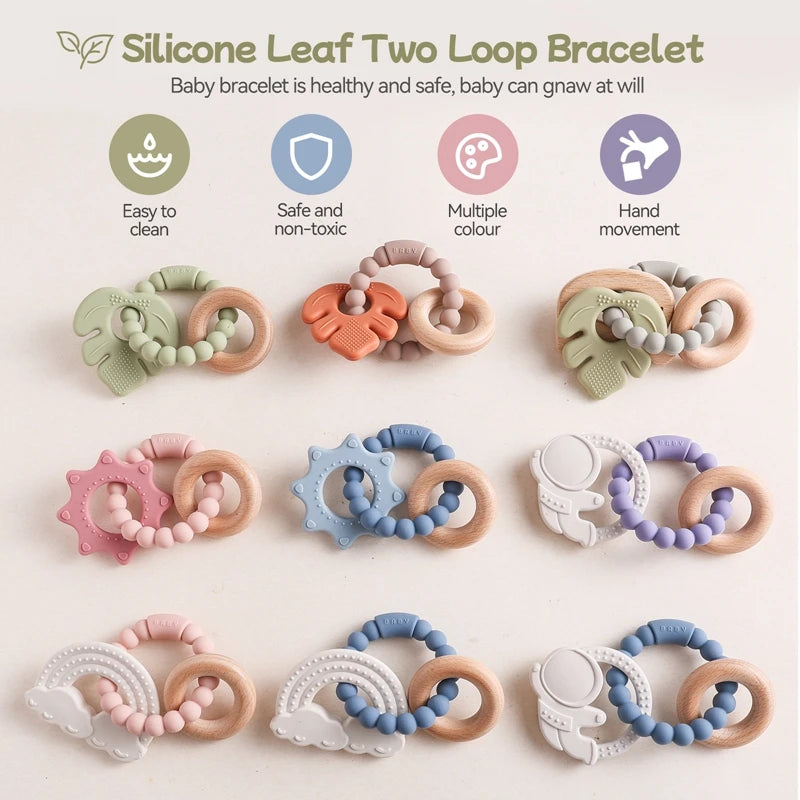 Baby Silicone Teether Toys