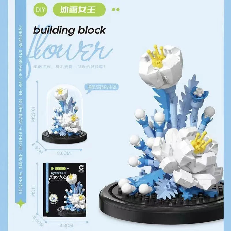Potted Micro Block Flower & Succulent Sets