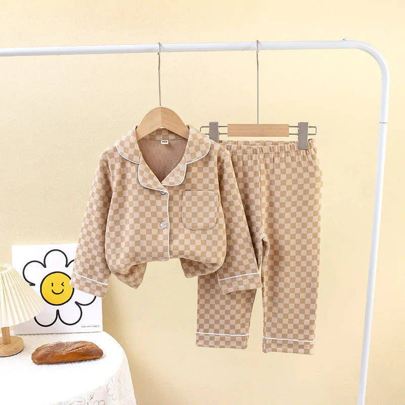 Kids Long Sleeve Pajamas