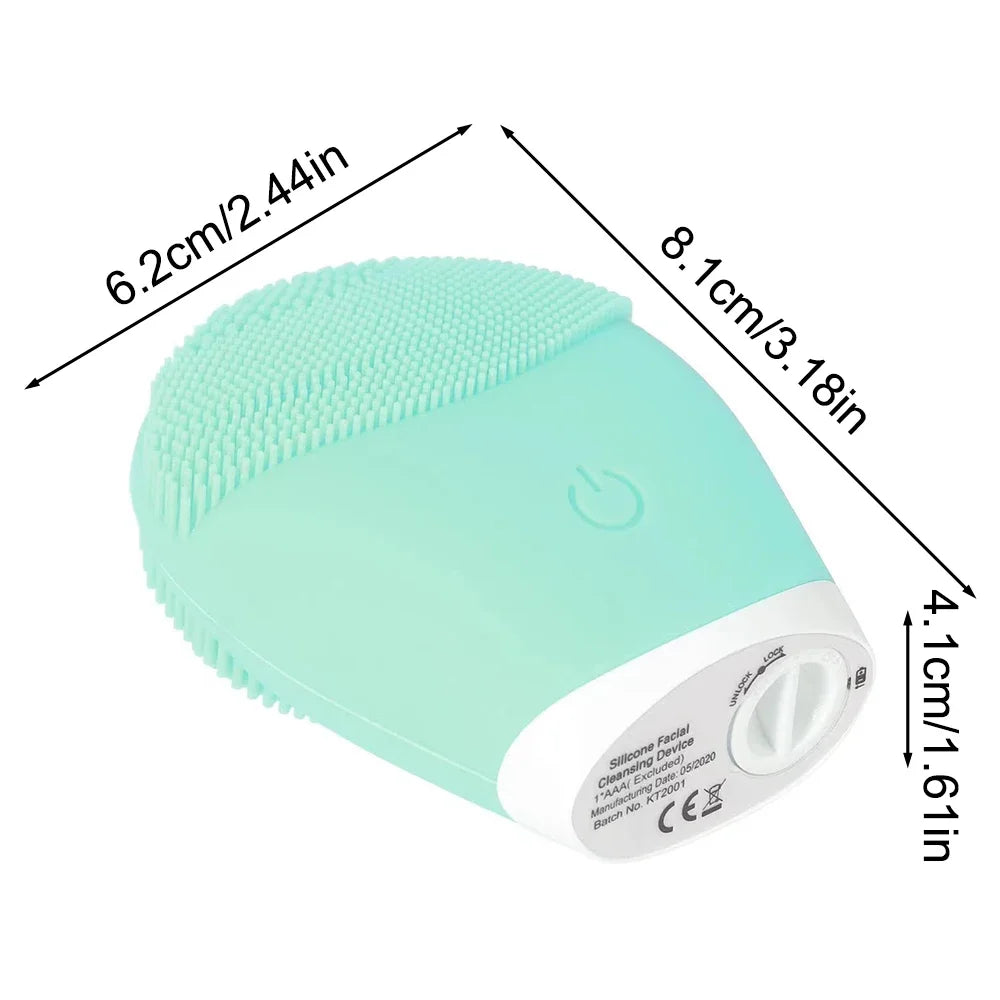 Electric Silicone Facial Cleanser