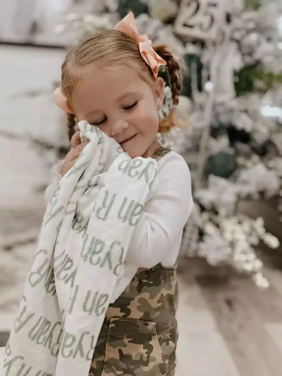 Personalised Name Blanket