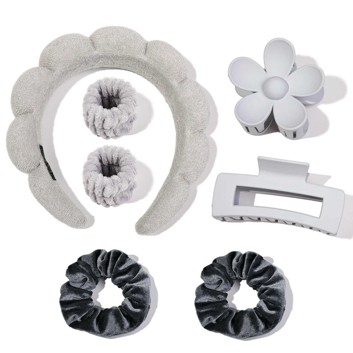 7Pcs Micro fibre Skin Care Washing Set