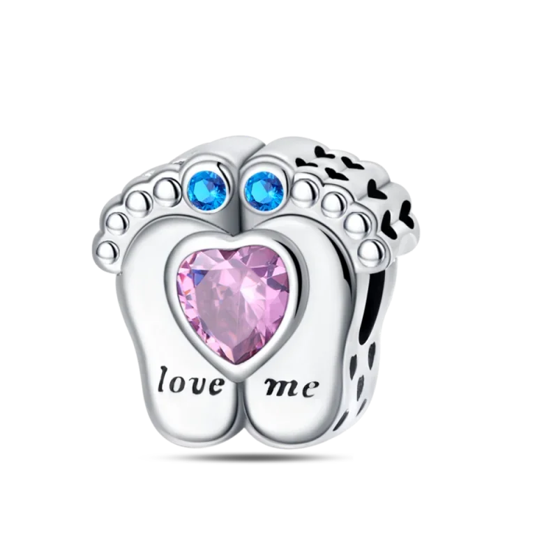 925 Sterling Silver Mothers Day Bracelet Charms
