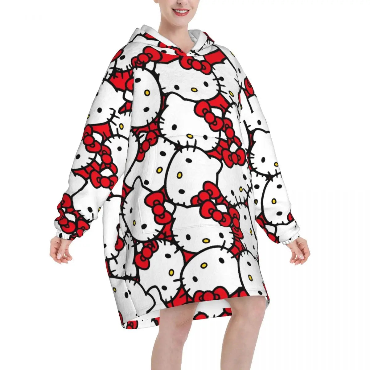 Hello Kitty Oversized Blanket Hoodie