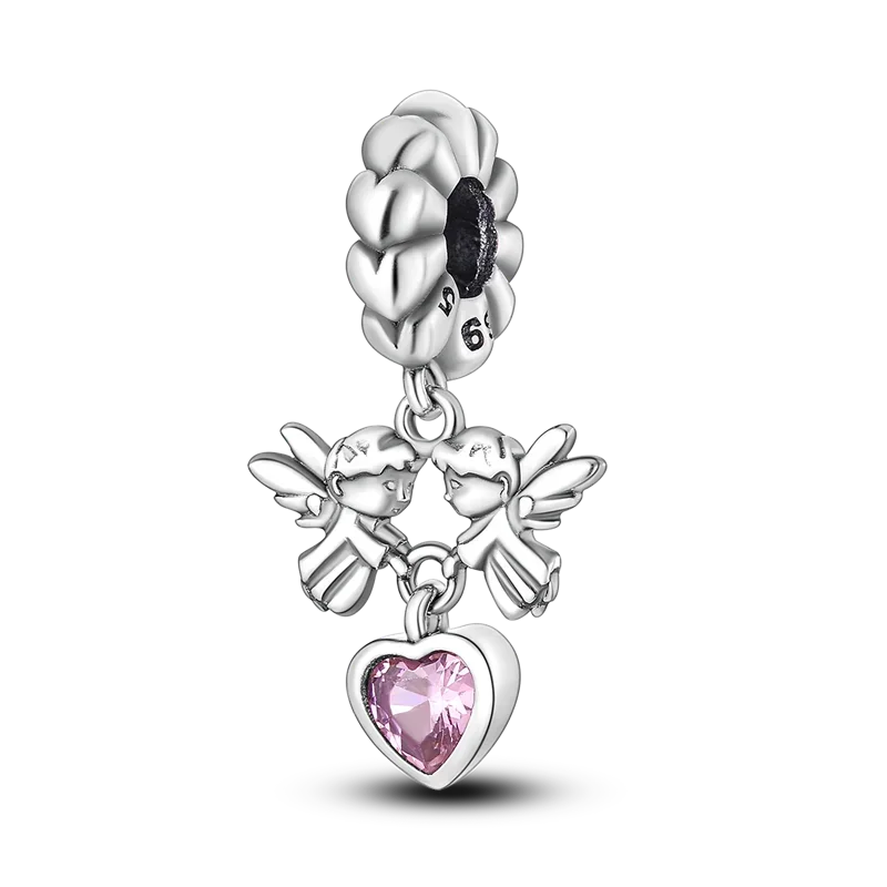 925 Sterling Silver Mothers Day Bracelet Charms