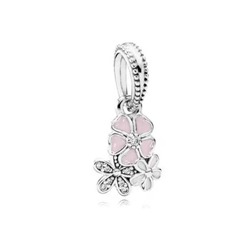 Pink Flowers Series Cherry Blossom Charms