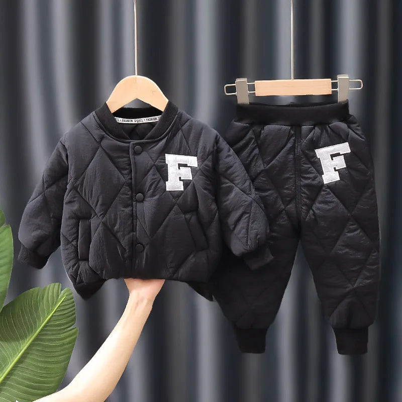Winter Boys Coat And Pants Set