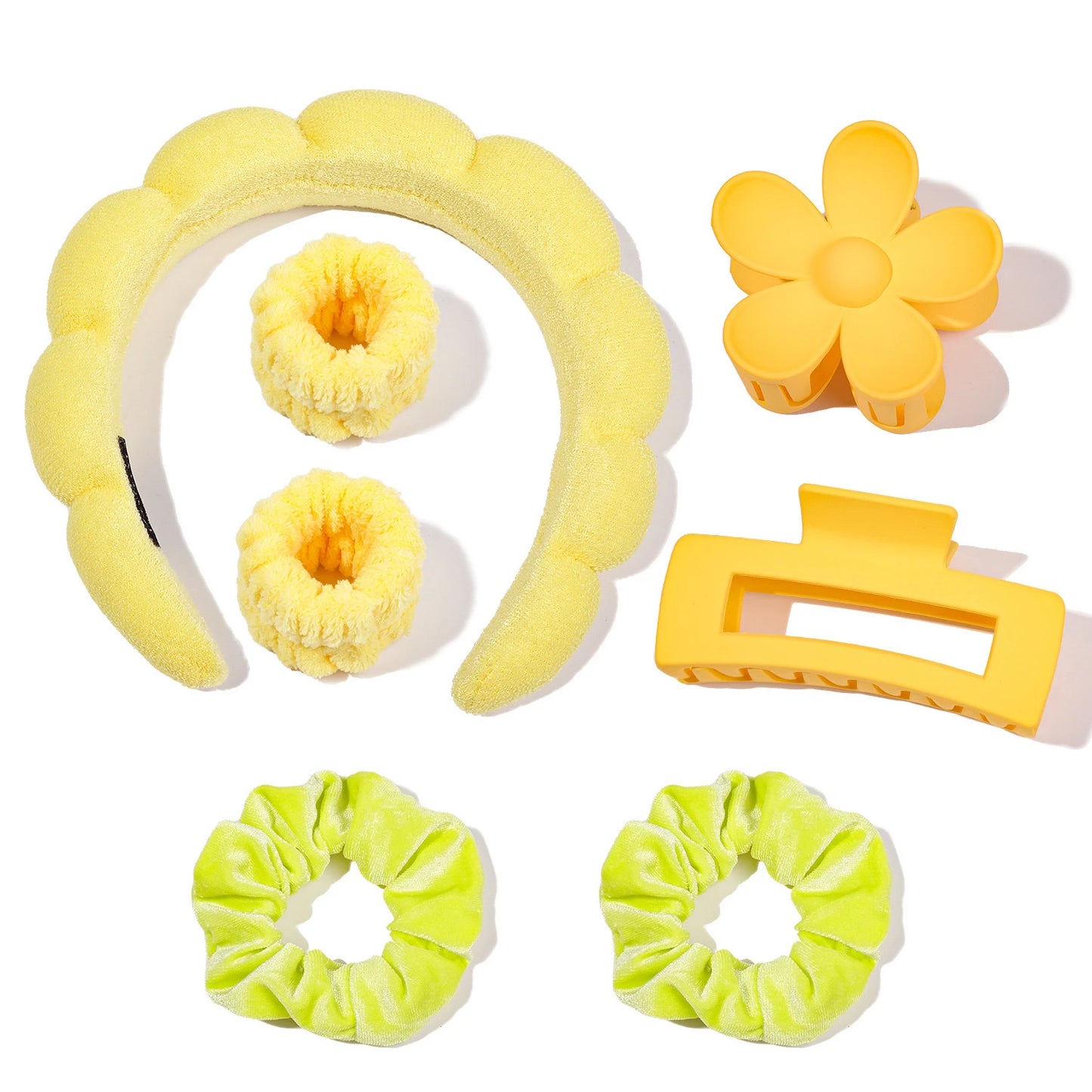 7Pcs Micro fibre Skin Care Washing Set