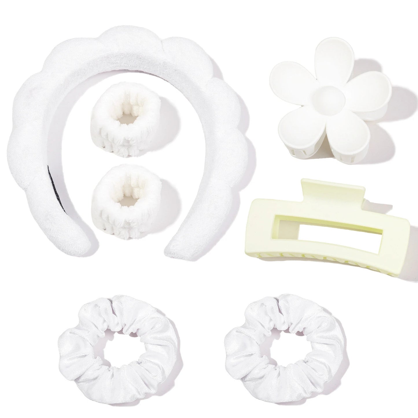 7Pcs Micro fibre Skin Care Washing Set