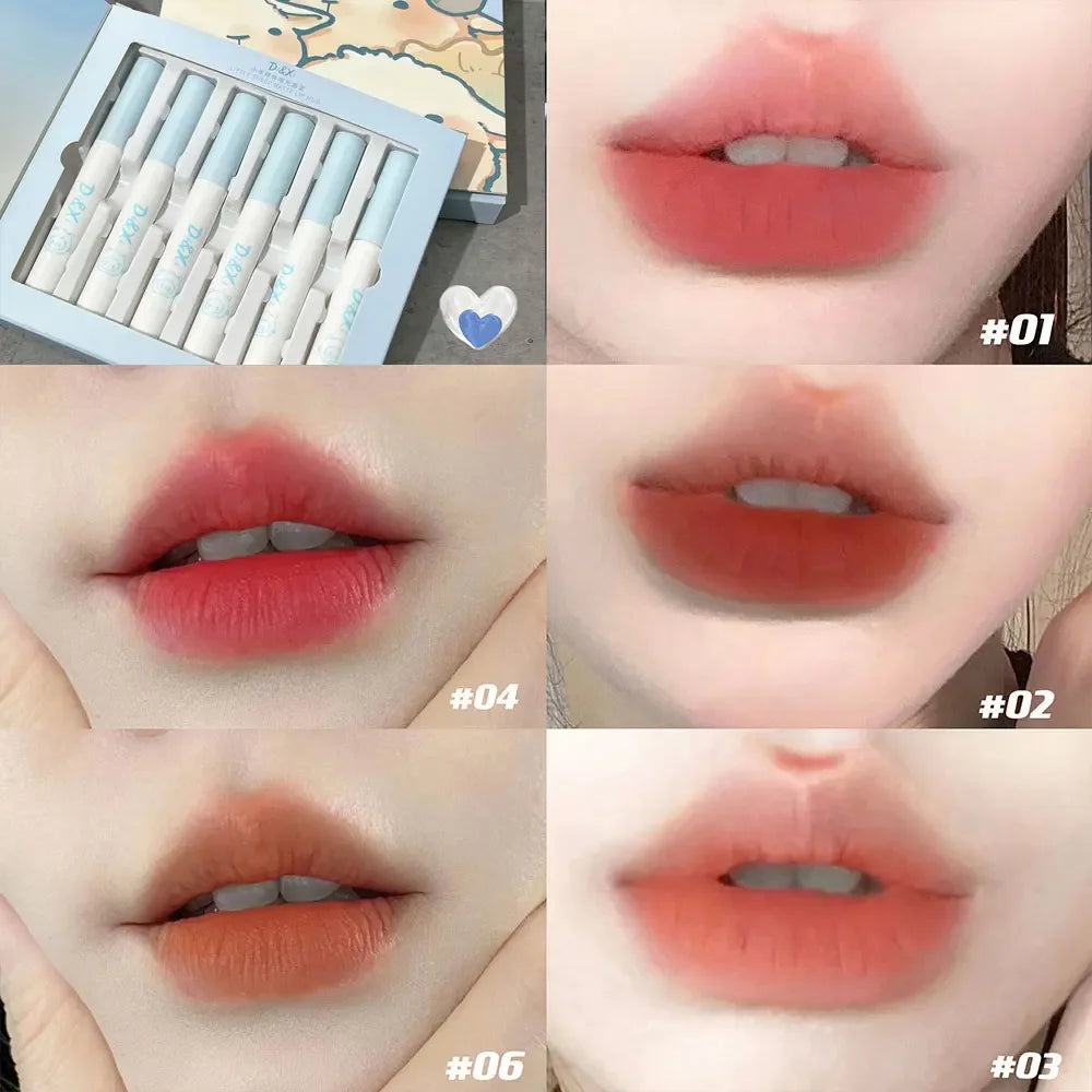 Waterproof Matte Lipstick Set