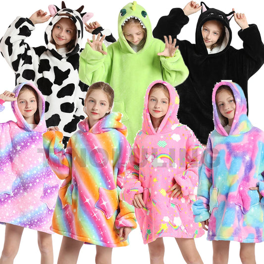 Kids Character Oversized Hoodie
