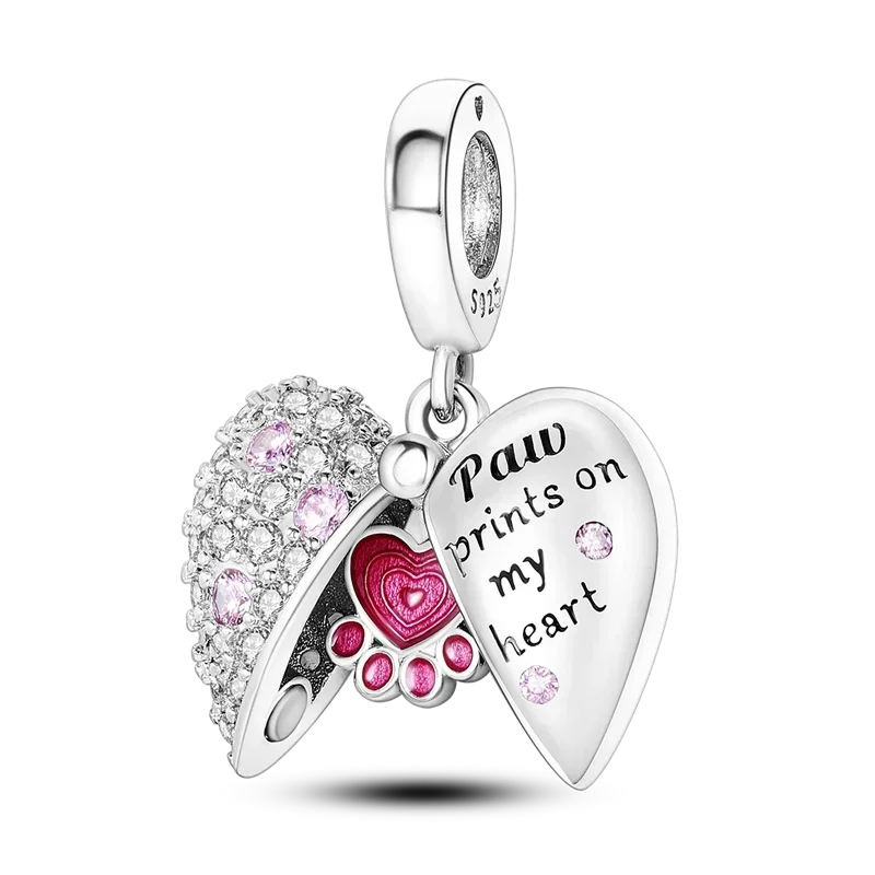 925 Sterling Silver Mothers Day Bracelet Charms