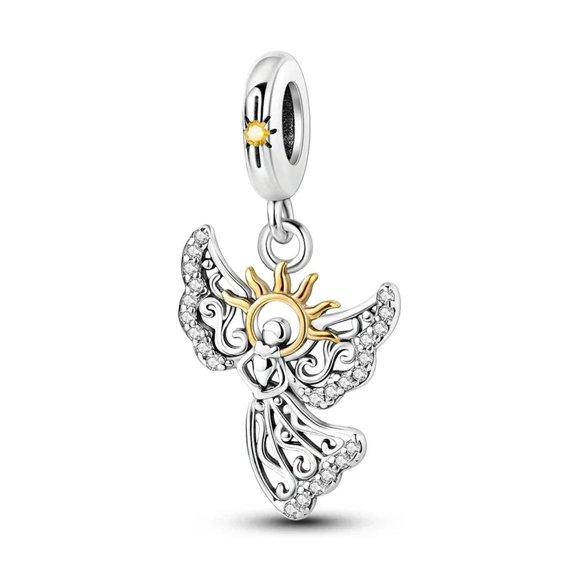 925 Sterling Silver Mothers Day Bracelet Charms