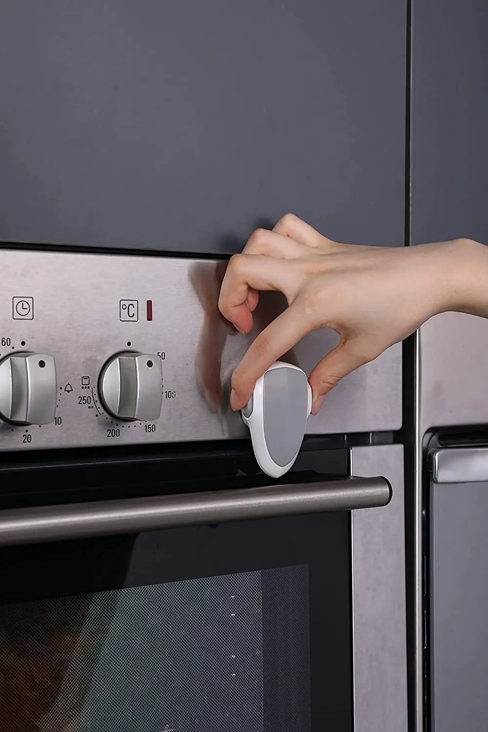 Oven Door Safety Lock