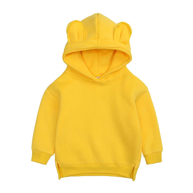 Personalised Embroidery Childrens Bear Hoodie