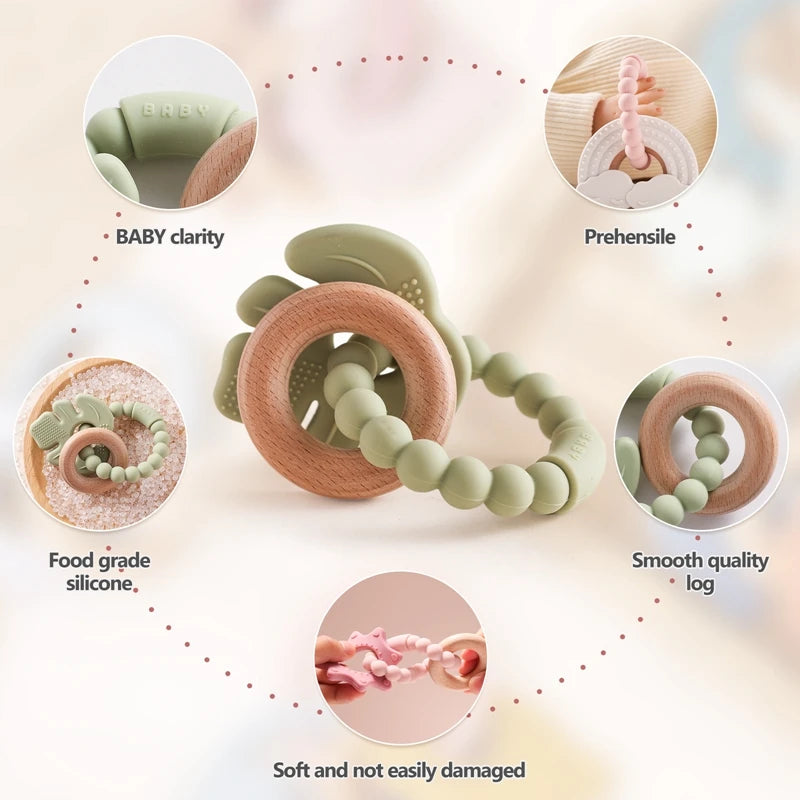 Baby Silicone Teether Toys