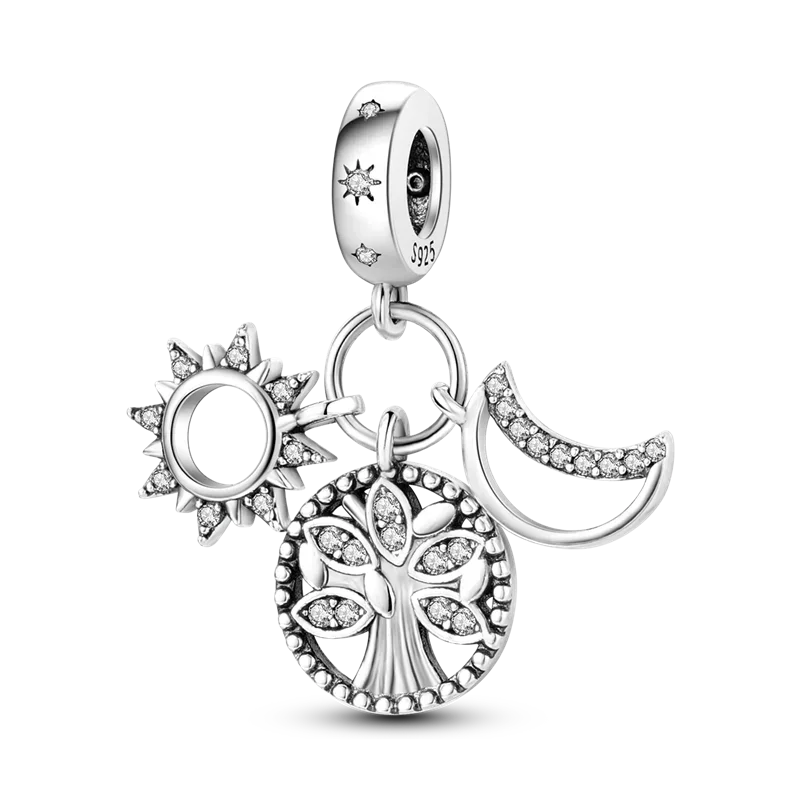 925 Sterling Silver Mothers Day Bracelet Charms