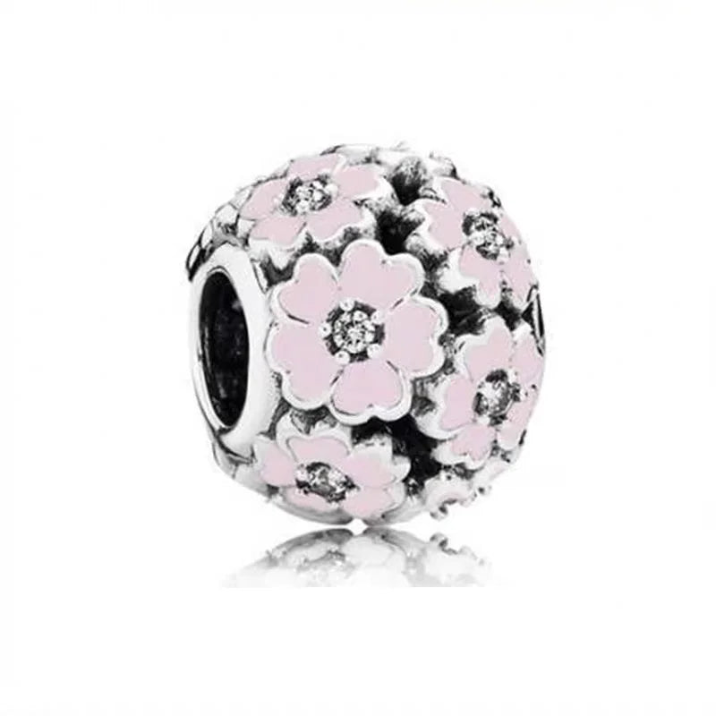 Pink Flowers Series Cherry Blossom Charms