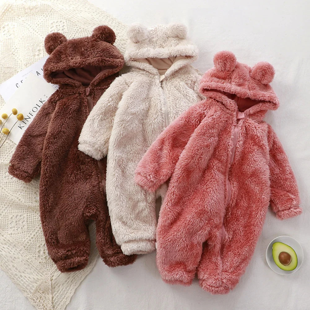 Cute Bear Winter Jumpsuit