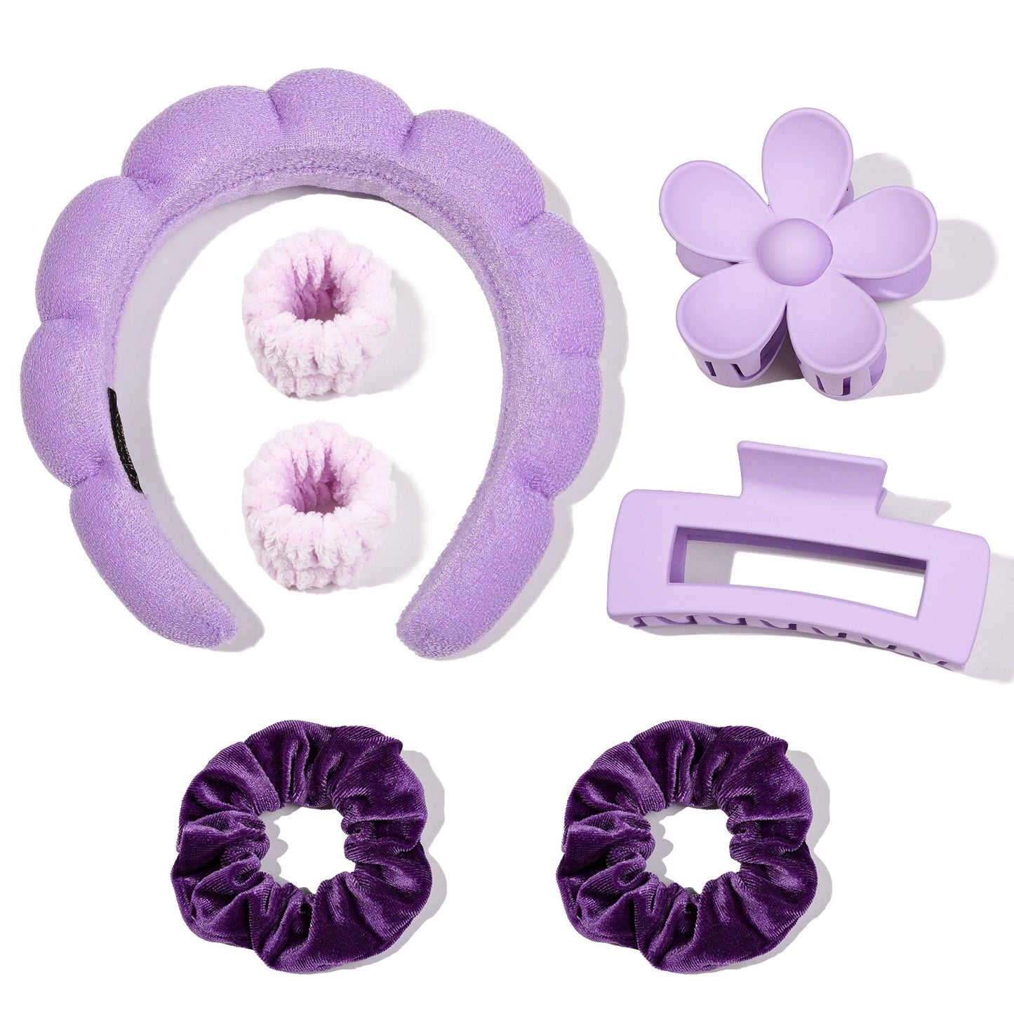 7Pcs Micro fibre Skin Care Washing Set