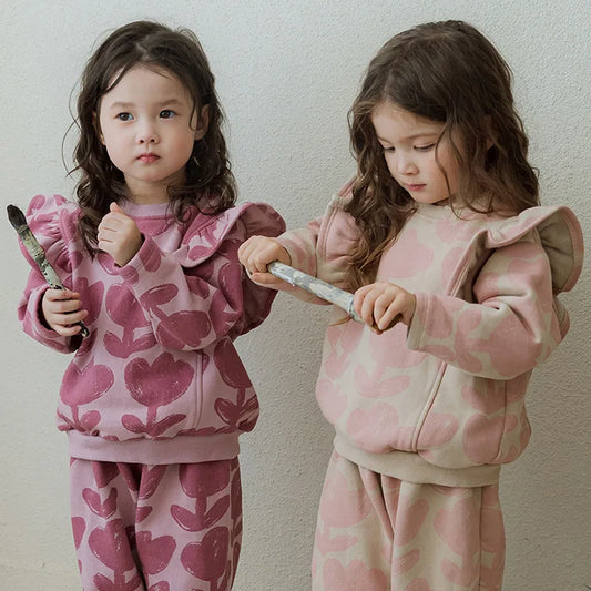 Sweet Flower Fleece Trackset