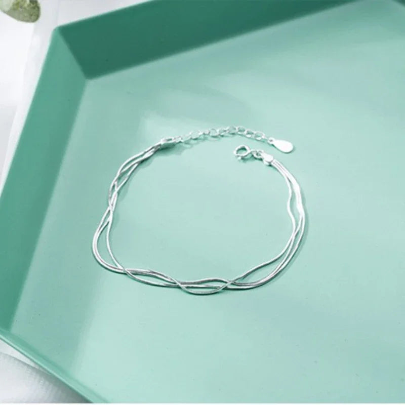 Simple Layer Bracelets