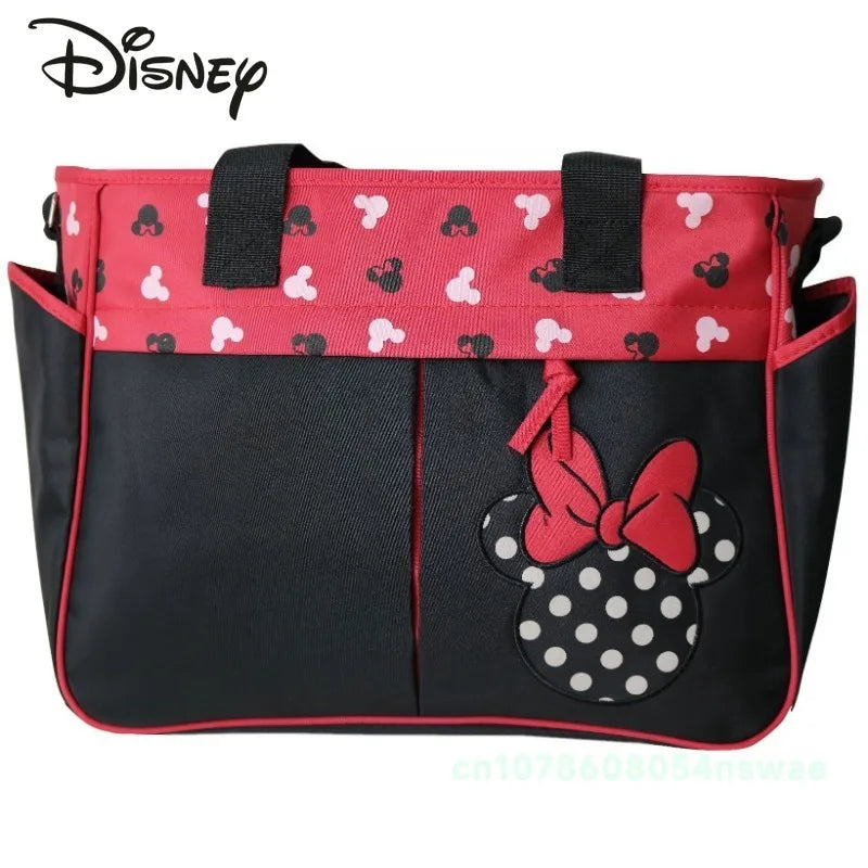 Disney Minnie & Mickey 5-Piece Nappy Bag Set