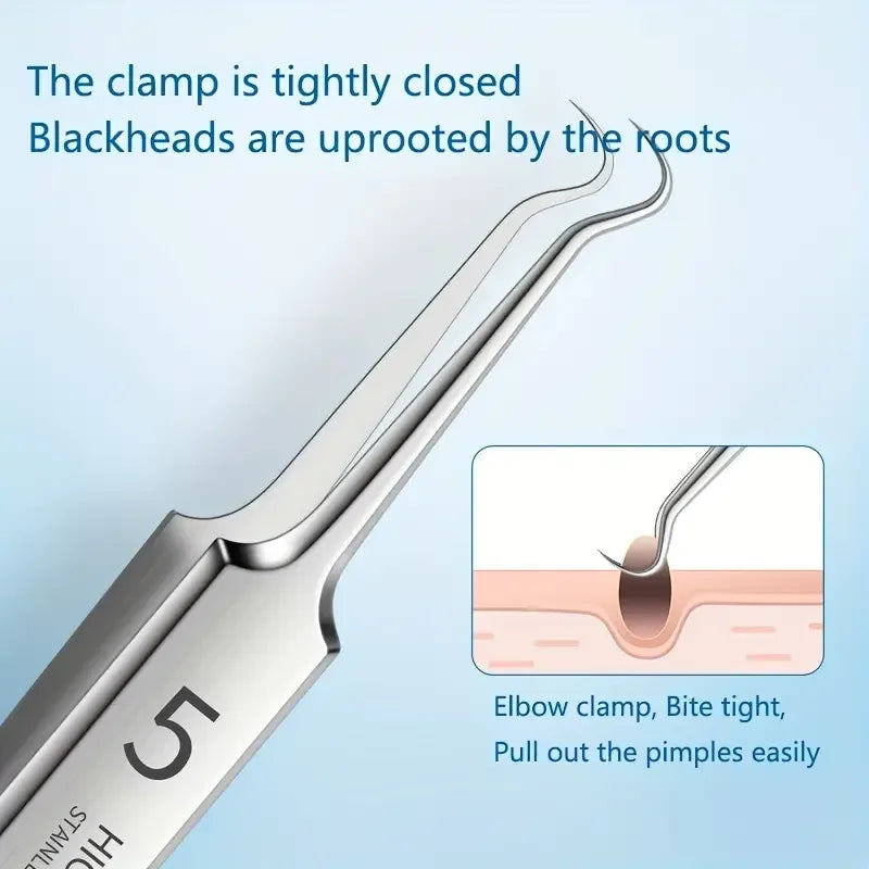 8 PCS Stainless Steel Acne Tools