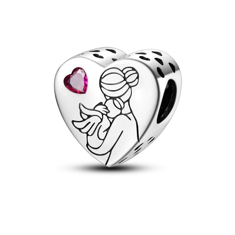 925 Sterling Silver Mothers Day Bracelet Charms
