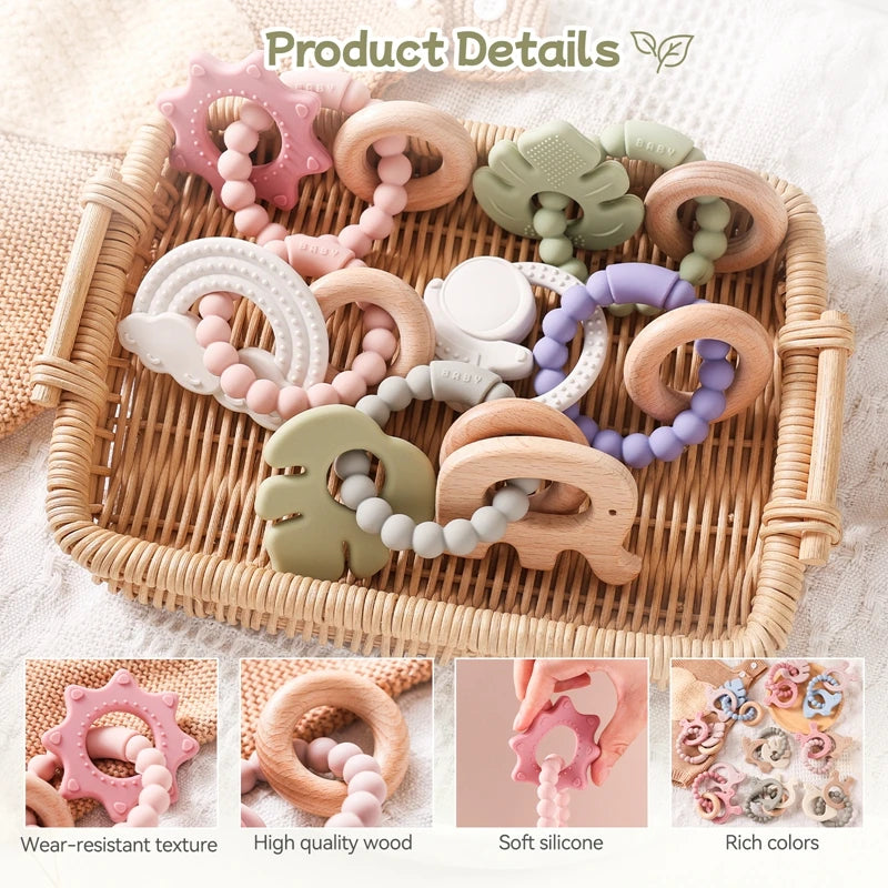Baby Silicone Teether Toys