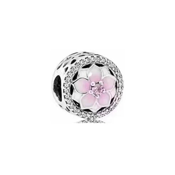 Pink Flowers Series Cherry Blossom Charms