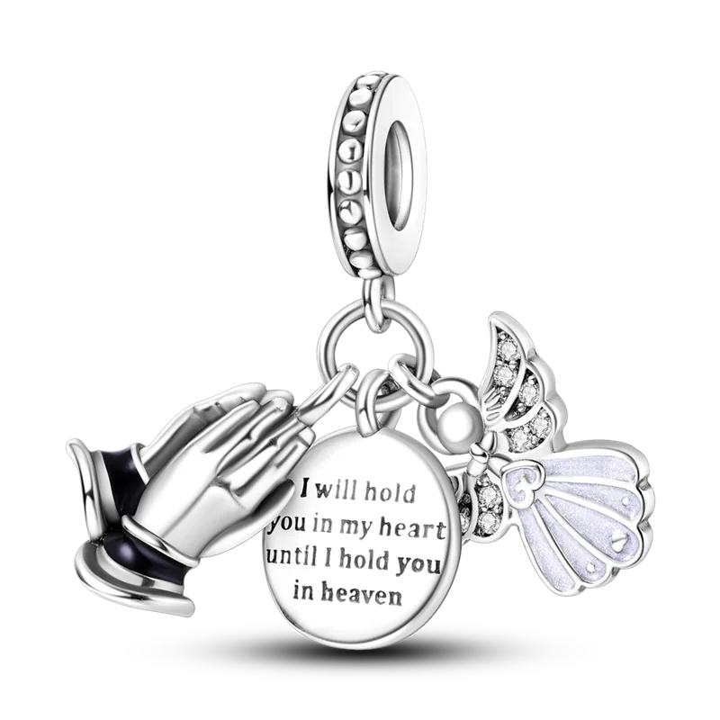 925 Sterling Silver Mothers Day Bracelet Charms