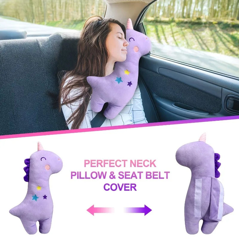 Animal Seat Belt Cover Pillow