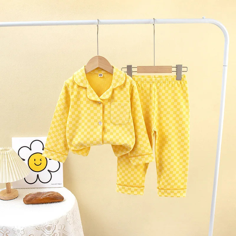 Kids Long Sleeve Pajamas