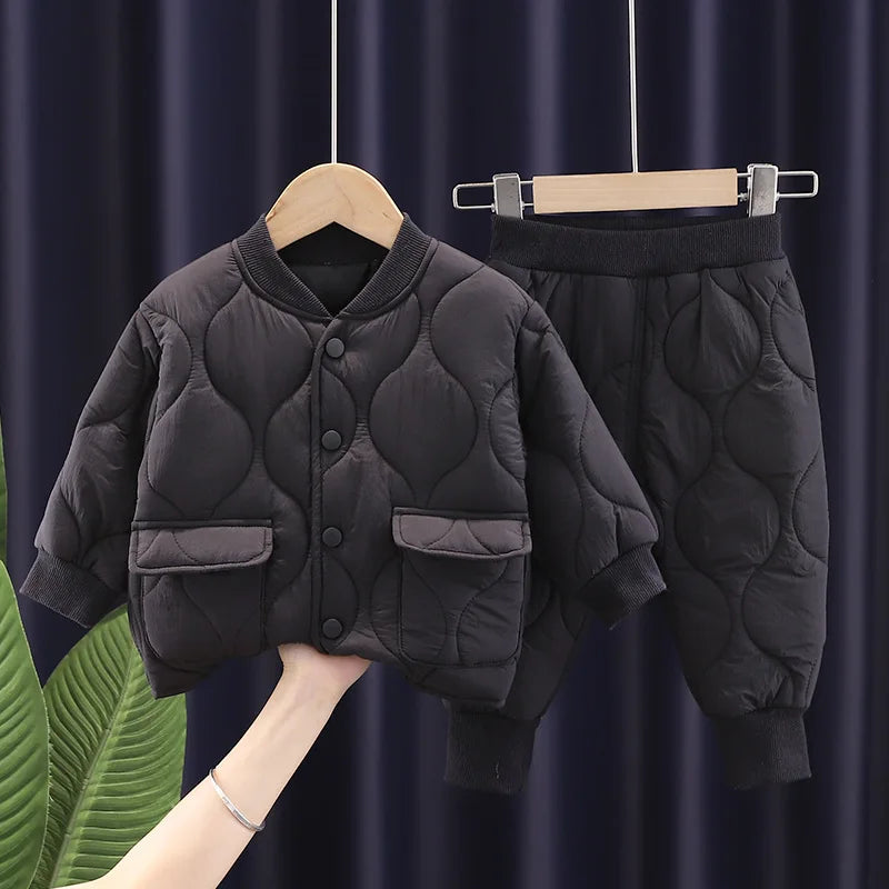 Winter Boys Coat And Pants Set